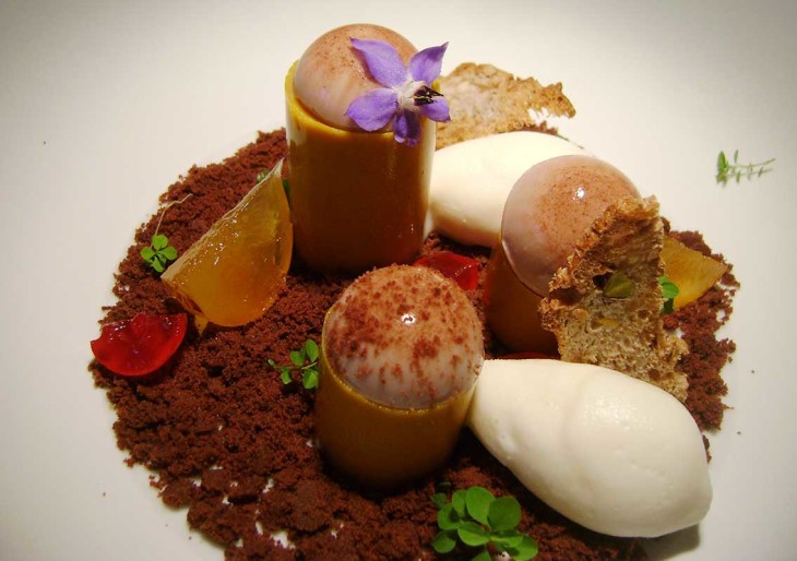Crème brûlée de calabaza asada